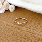 Bague "Eve" Plaqué Or
