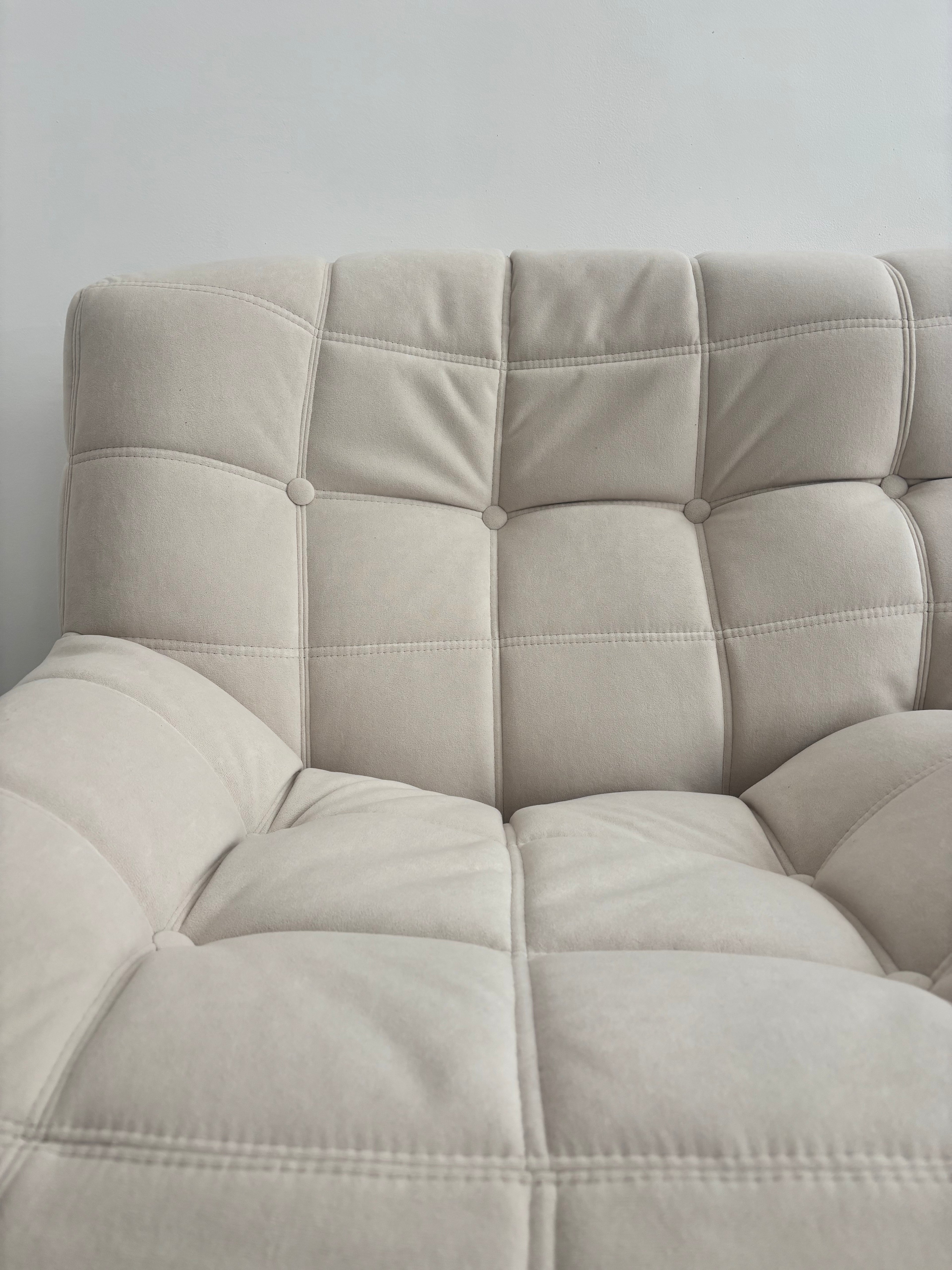 Canapé " Kashima" 2 Places Par Michel Ducaroy Pour Ligne Roset 1976