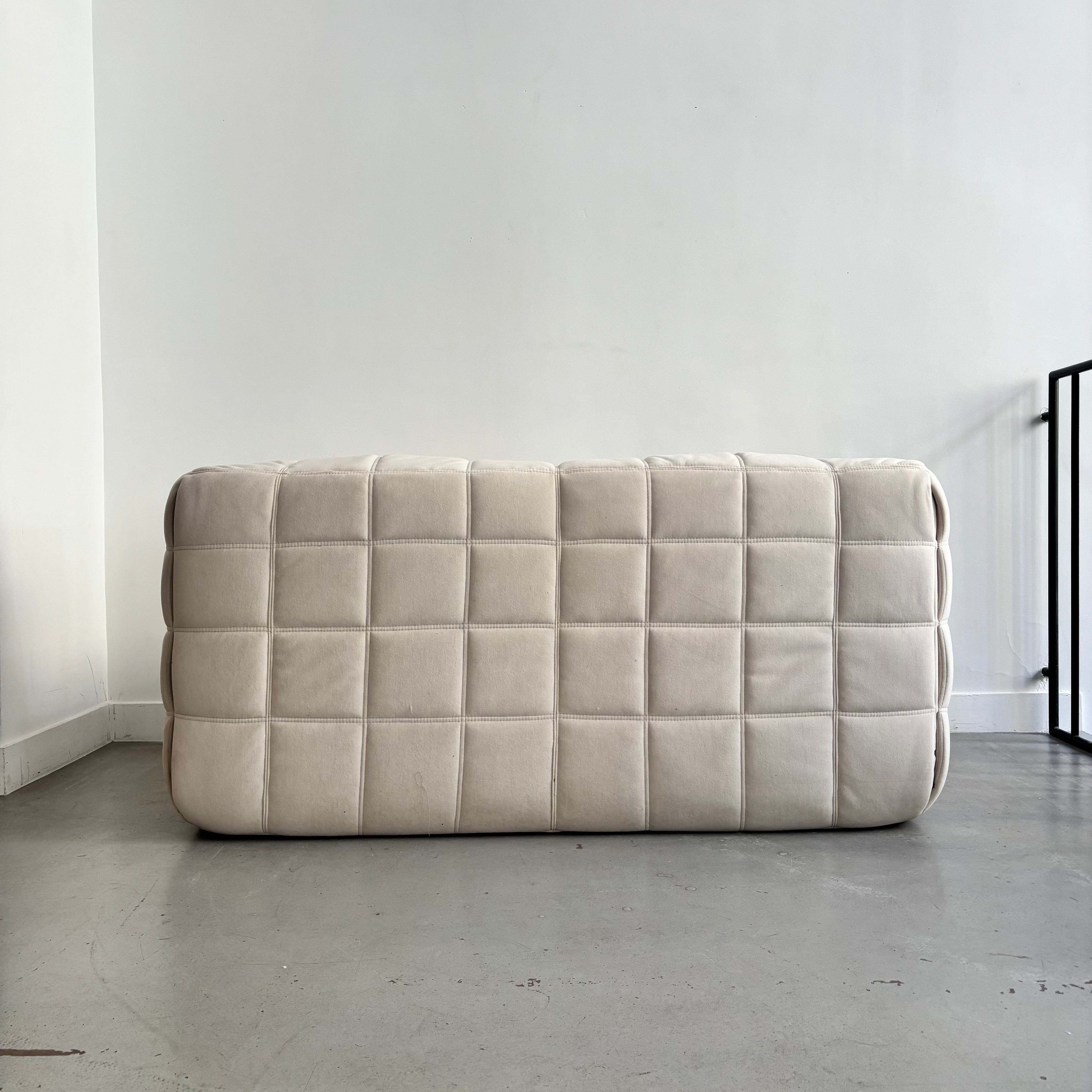 Canapé " Kashima" 2 Places Par Michel Ducaroy Pour Ligne Roset 1976