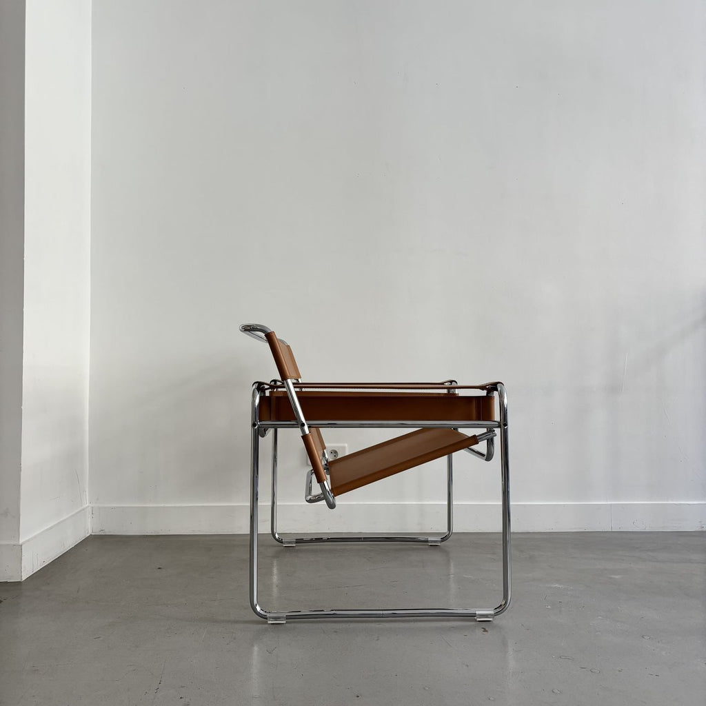 Fauteuil Wassily Par Marcel Breuer Pour Gavina