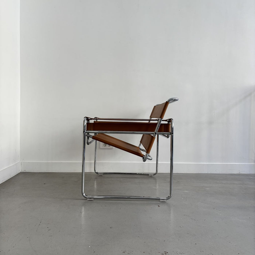 Fauteuil Wassily Par Marcel Breuer Pour Gavina
