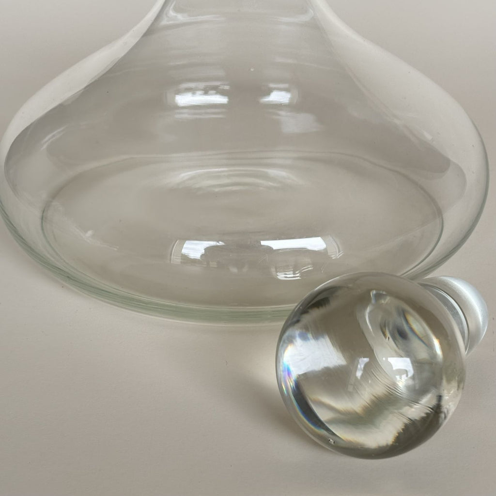 Carafe En Verre Vintage