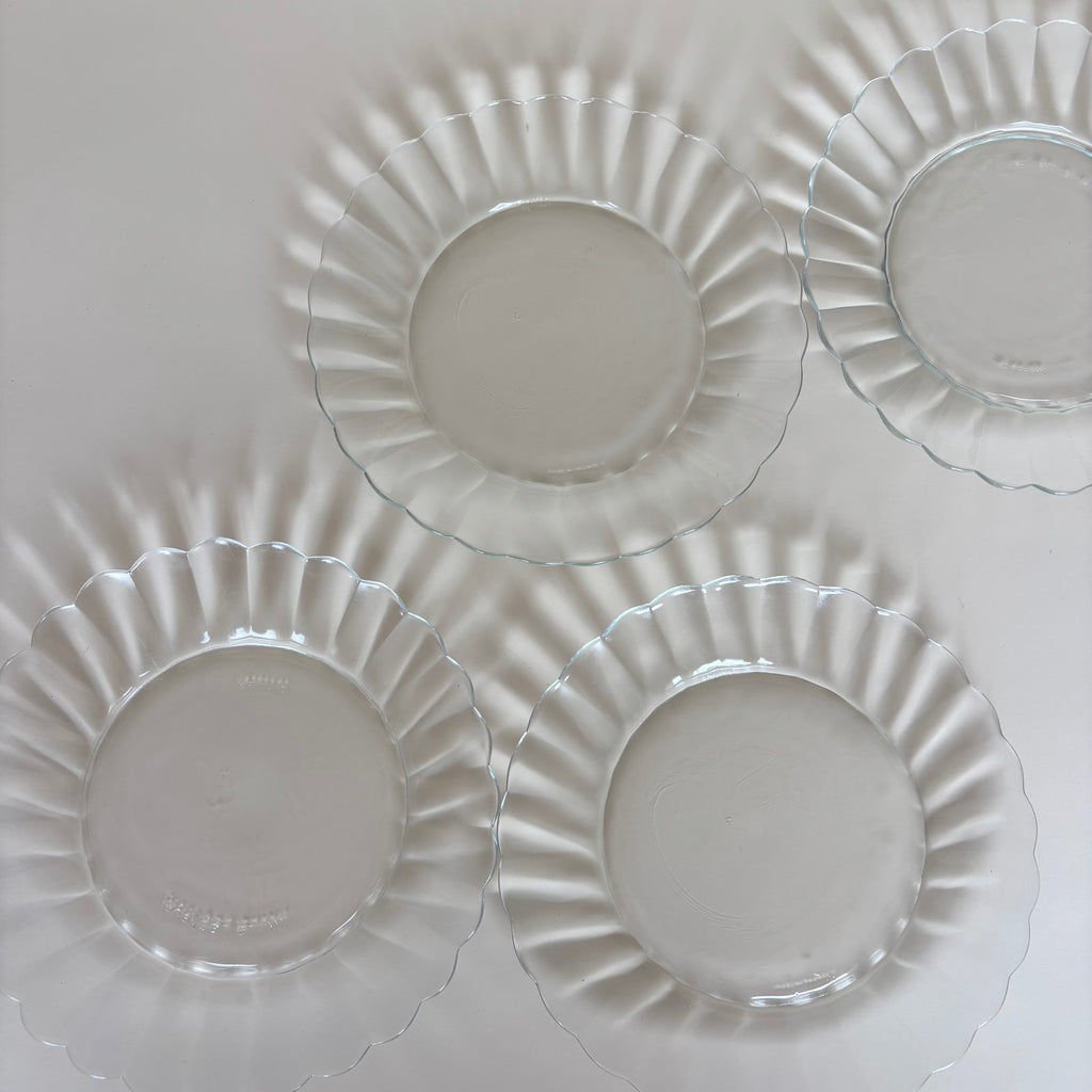 4 Platos Lesieur Vintage