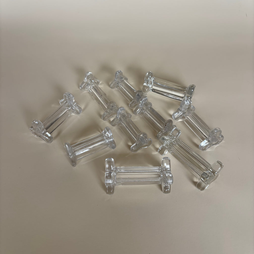 Lot De 12 Porte-Couteaux En Verre