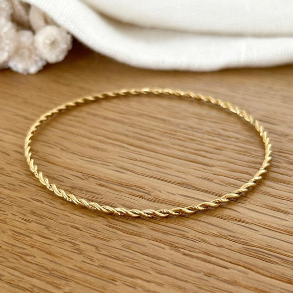 "Fady" steel bangle-Bracelets-instants-plaisirs-1 bangle-Instants Plaisirs | Jewelry
