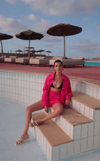 Chemise 2 En 1 Fuchsia - Vittoria