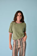 Joana Khaki T-Shirt