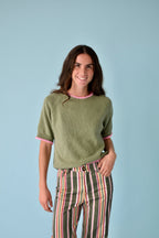 Joana Khaki T-Shirt