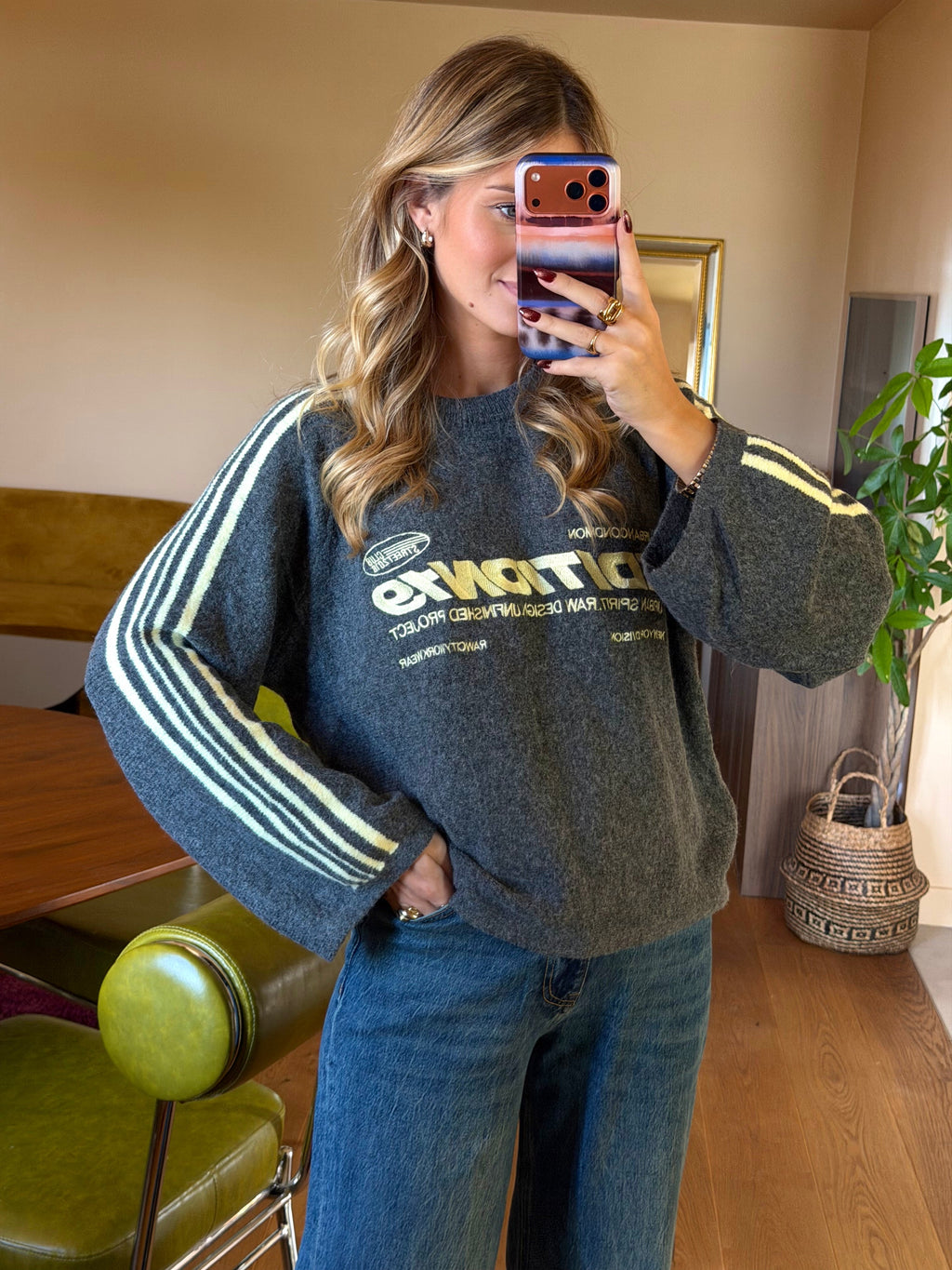 Pull Édition19 Gris