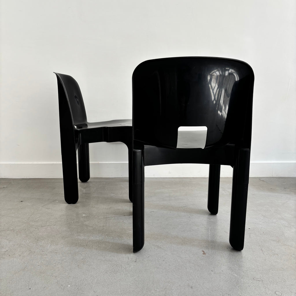 Pareja de Sillas Universale de Joe Colombo para Kartell, Años 70