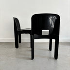 Pareja de Sillas Universale de Joe Colombo para Kartell, Años 70