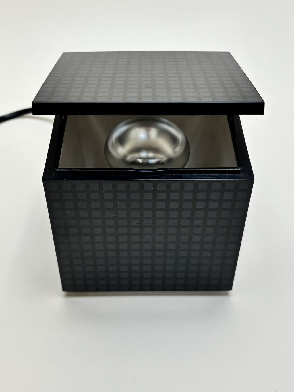 Lampe « Cuboluce » Par Franco Bettonica Et Mario Melocchi Pour Cini&Nils Années 80.