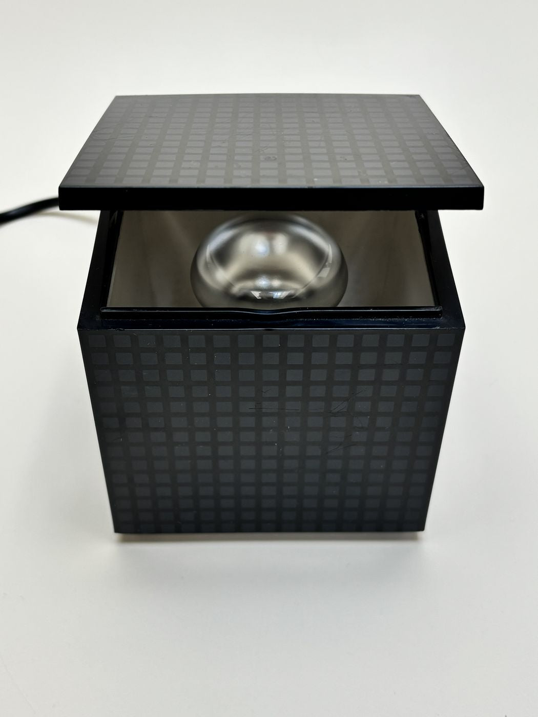 Lampe « Cuboluce » Par Franco Bettonica Et Mario Melocchi Pour Cini&Nils Années 80.