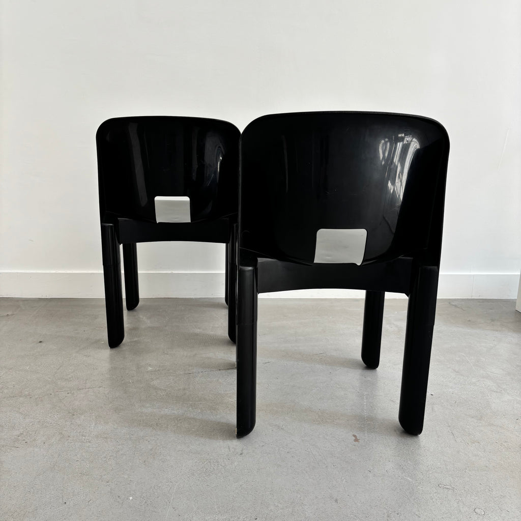 Pareja de Sillas Universale de Joe Colombo para Kartell, Años 70