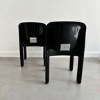 Pareja de Sillas Universale de Joe Colombo para Kartell, Años 70