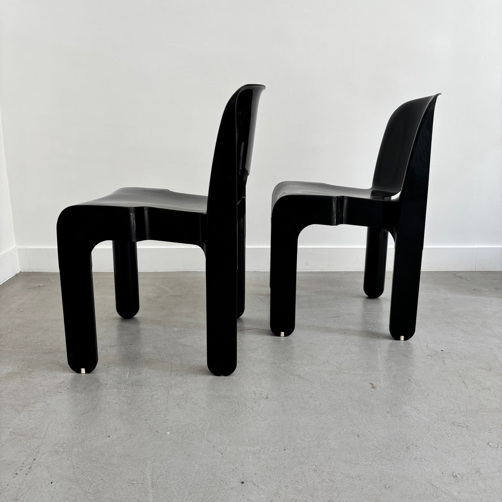 Pareja de Sillas Universale de Joe Colombo para Kartell, Años 70