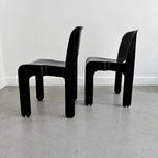 Pareja de Sillas Universale de Joe Colombo para Kartell, Años 70