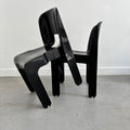Pareja de Sillas Universale de Joe Colombo para Kartell, Años 70