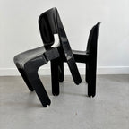 Pareja de Sillas Universale de Joe Colombo para Kartell, Años 70