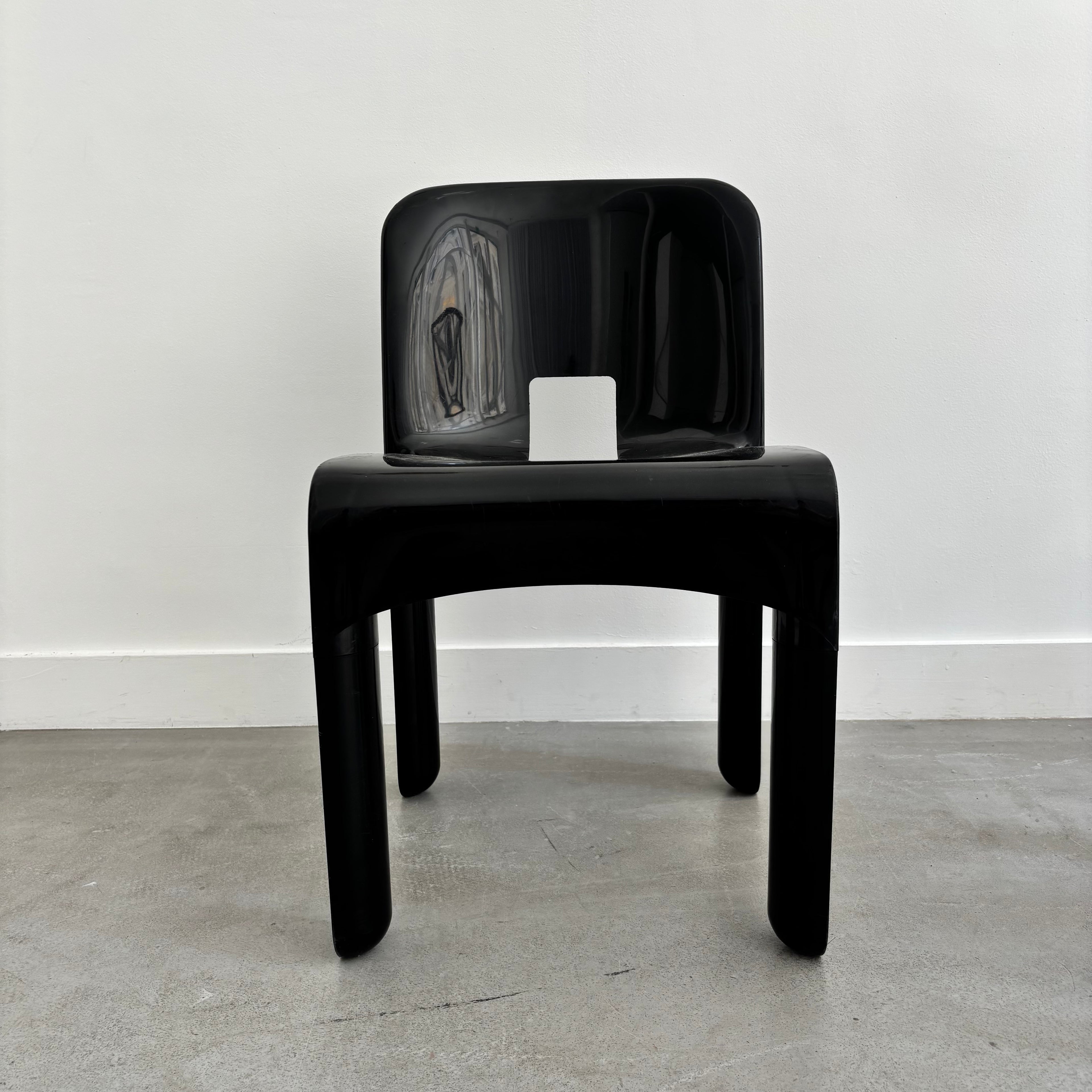 Pareja de Sillas Universale de Joe Colombo para Kartell, Años 70