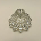 Bougeoir En Verre Vintage