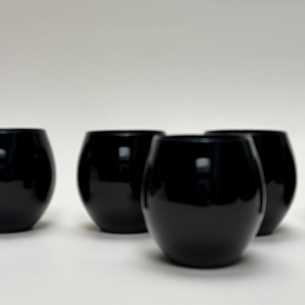 Vasos Negros Vintage
