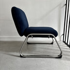 Fauteuil Bleu Vintage