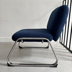 Fauteuil Bleu Vintage