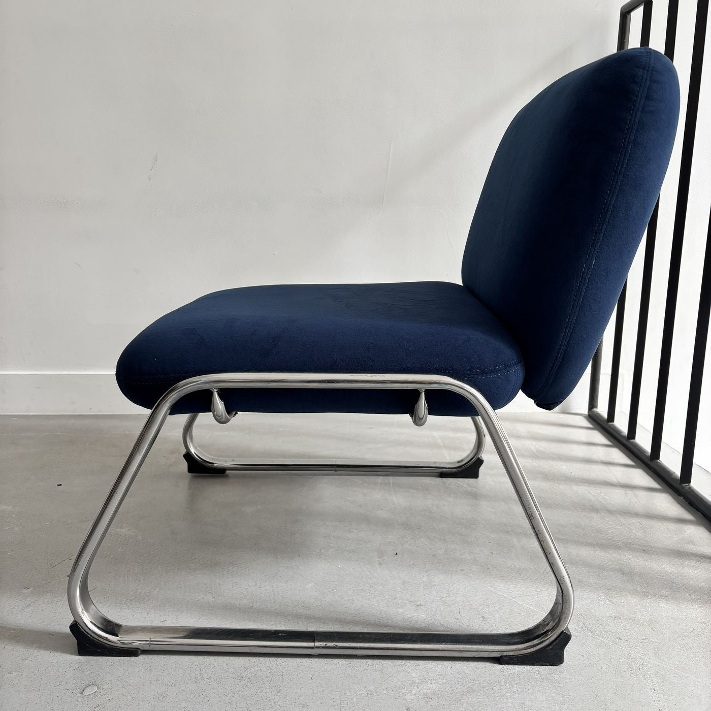 Fauteuil Bleu Vintage