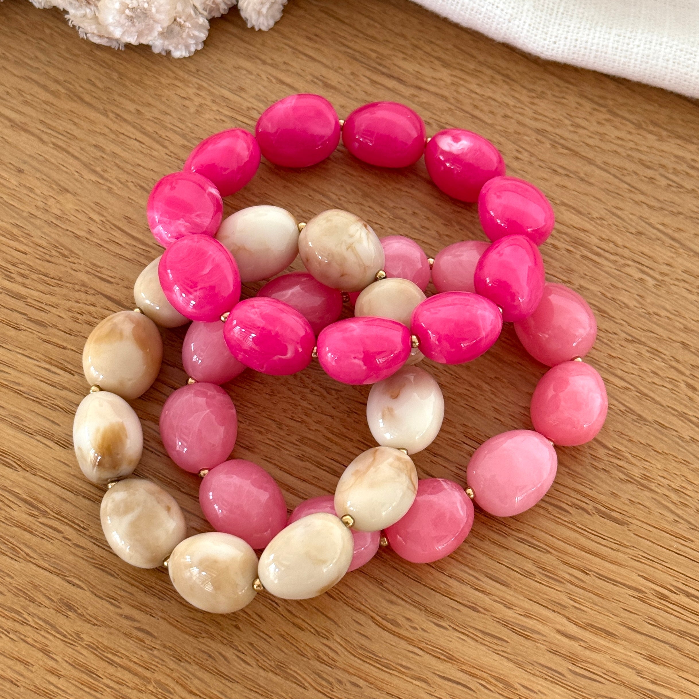 “Clara” resin bracelet