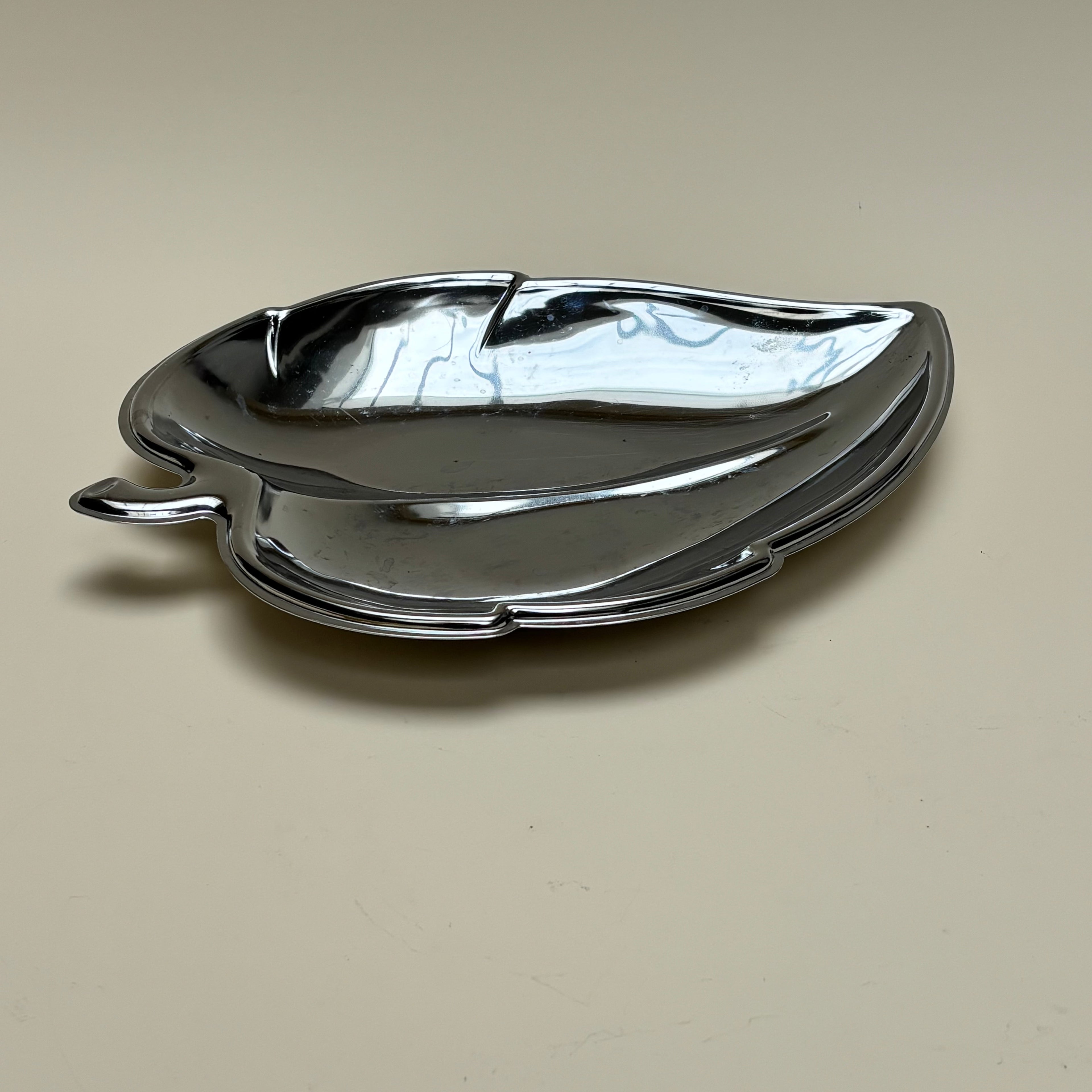 Coupelle Feuille Inox