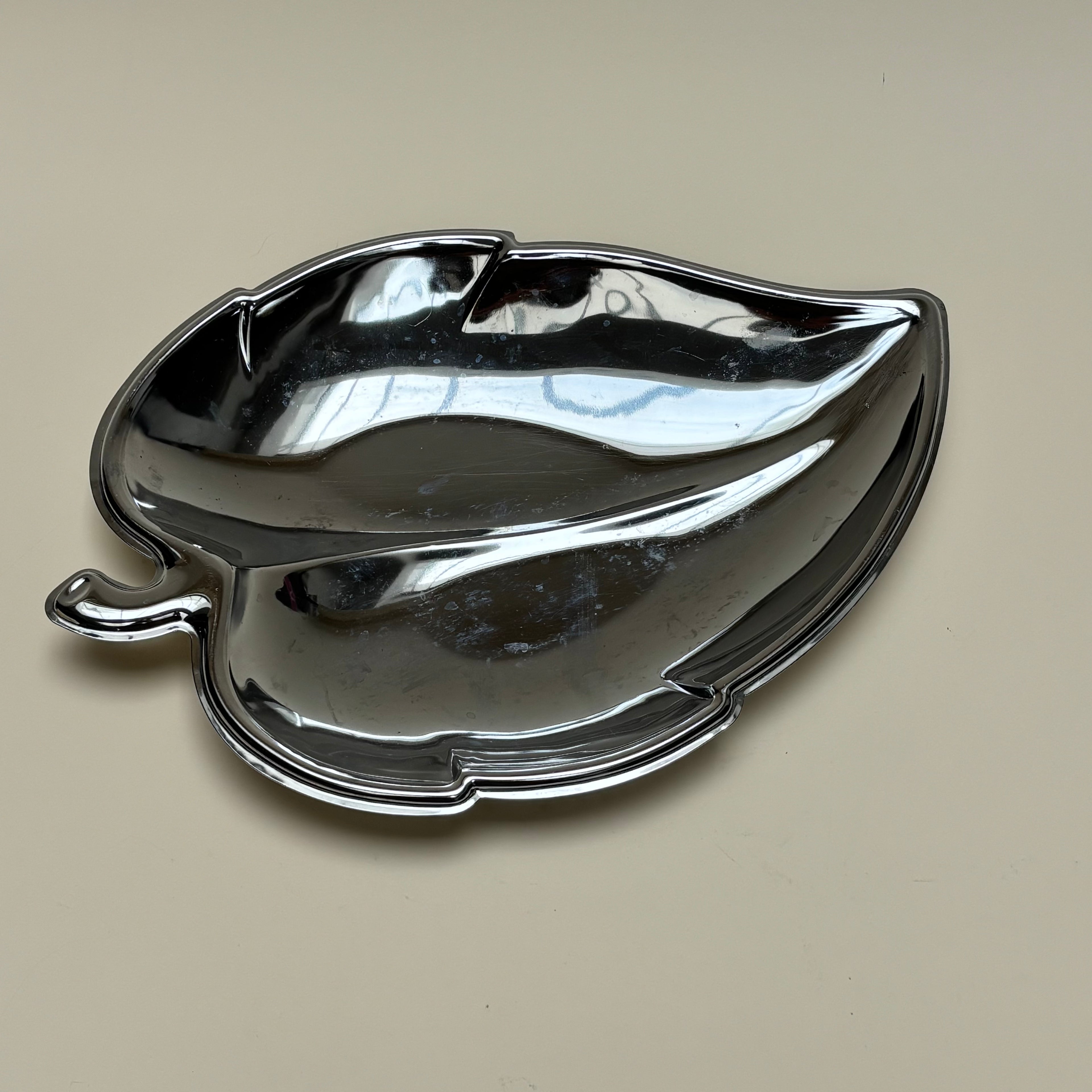 Coupelle Feuille Inox