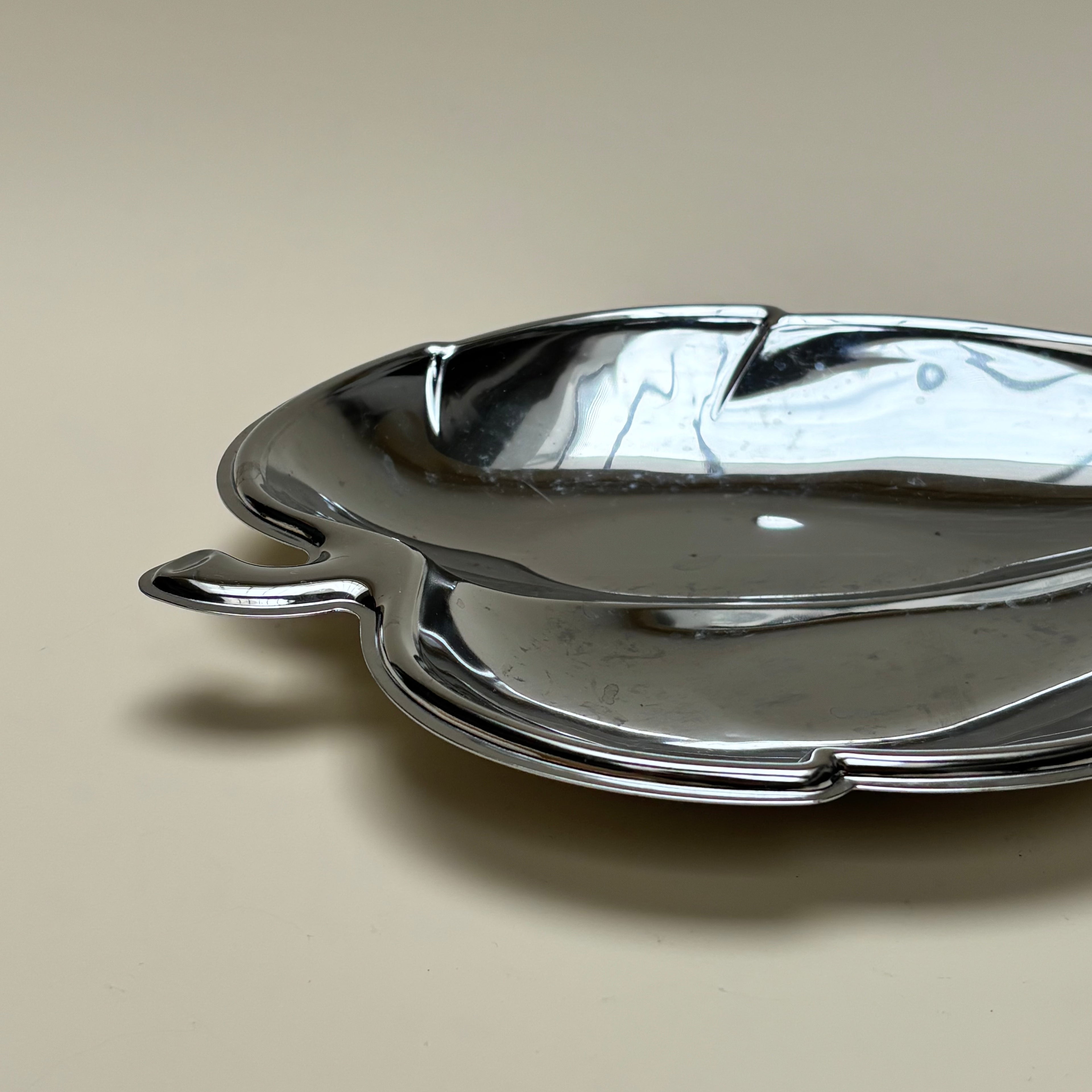 Coupelle Feuille Inox