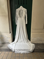 Vestido de novia Ingrid - Blanco seda