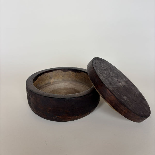 Circular Wooden Box