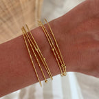 “Barry” steel bangles