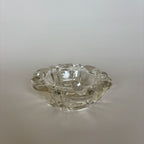 Cendrier En Verre Vintage