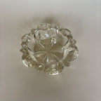 Cendrier En Verre Vintage