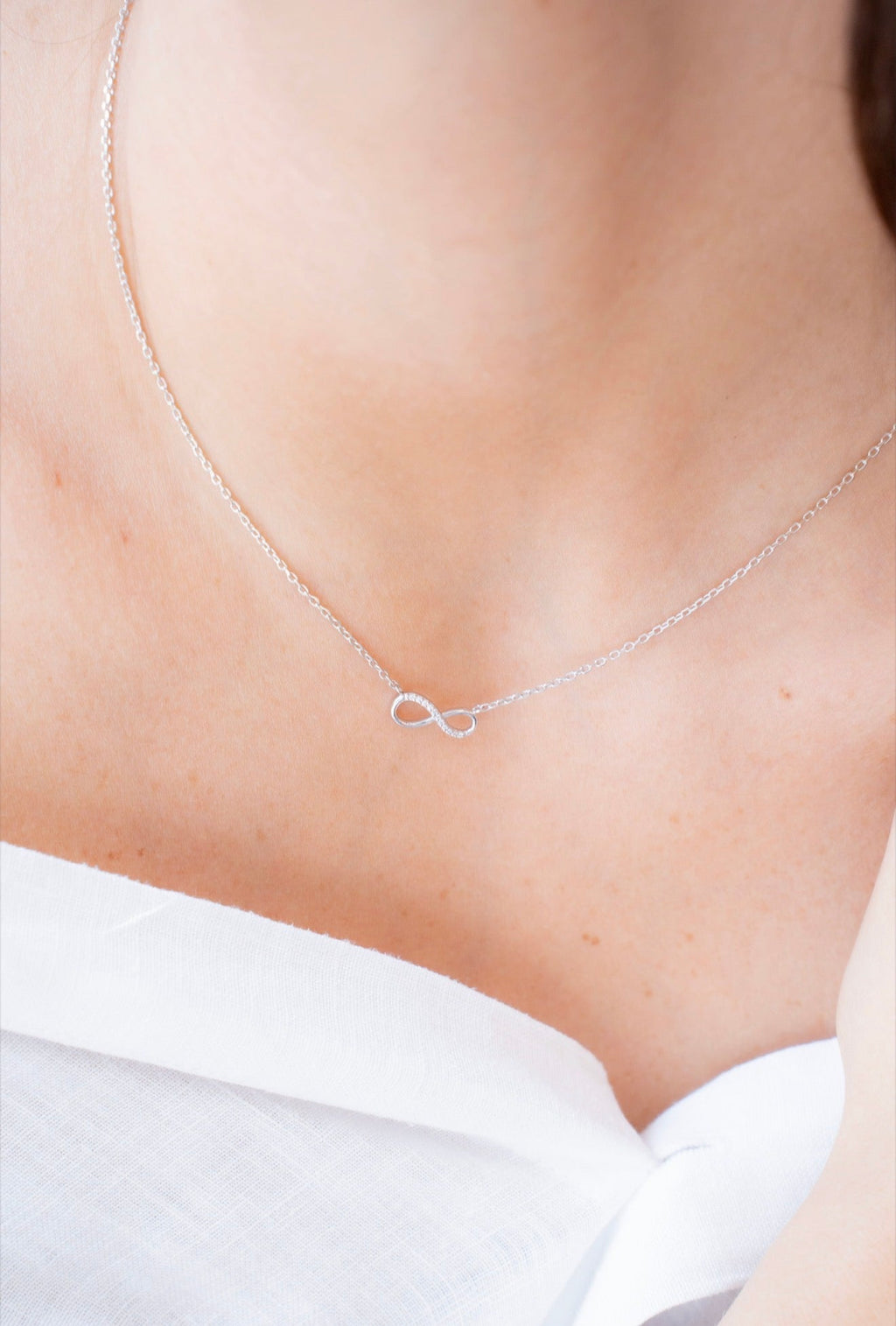 Collana Infinity Argento