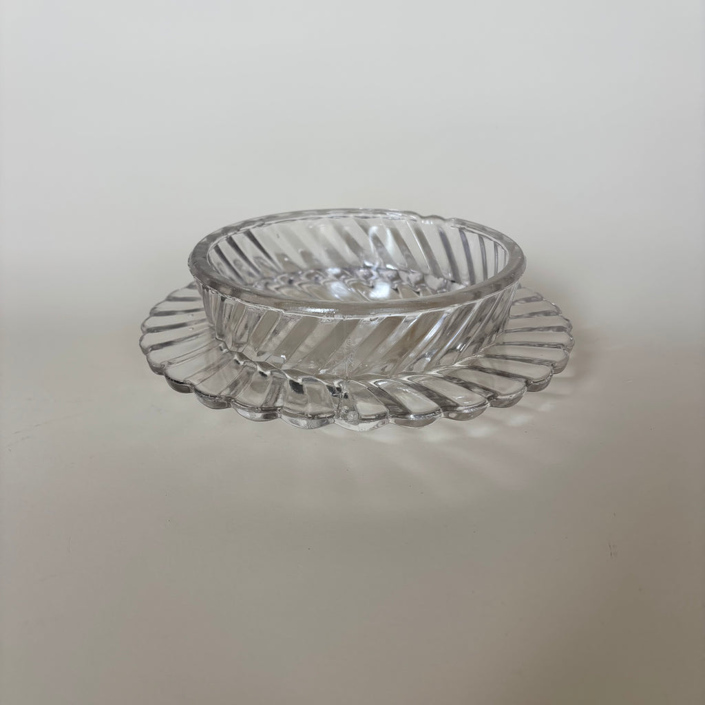Petit Plat En Verre Portieux