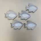 Ensemble De 5 Coupelles Poisson