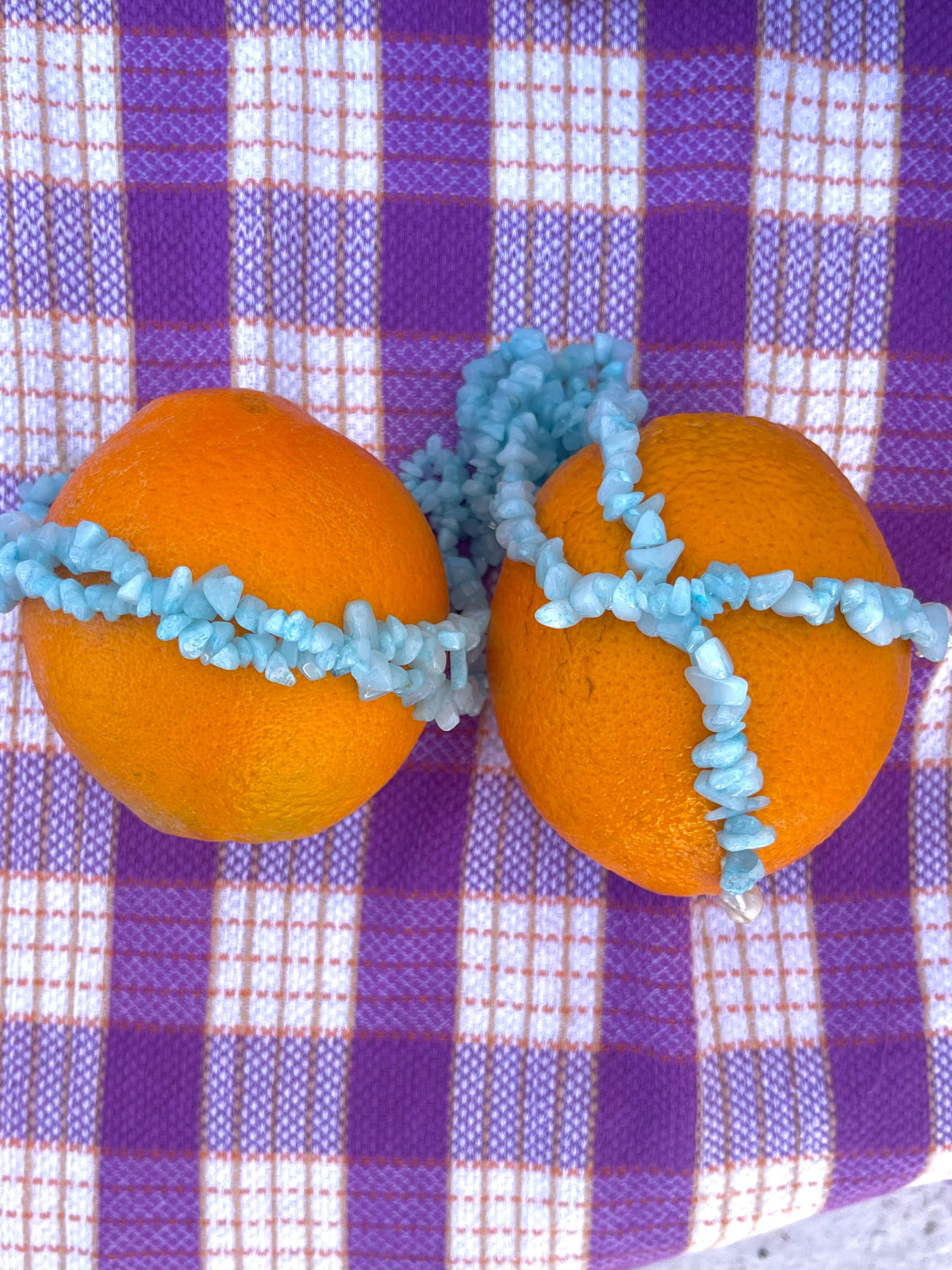 Collar/Cinturón Ojitos Azules
