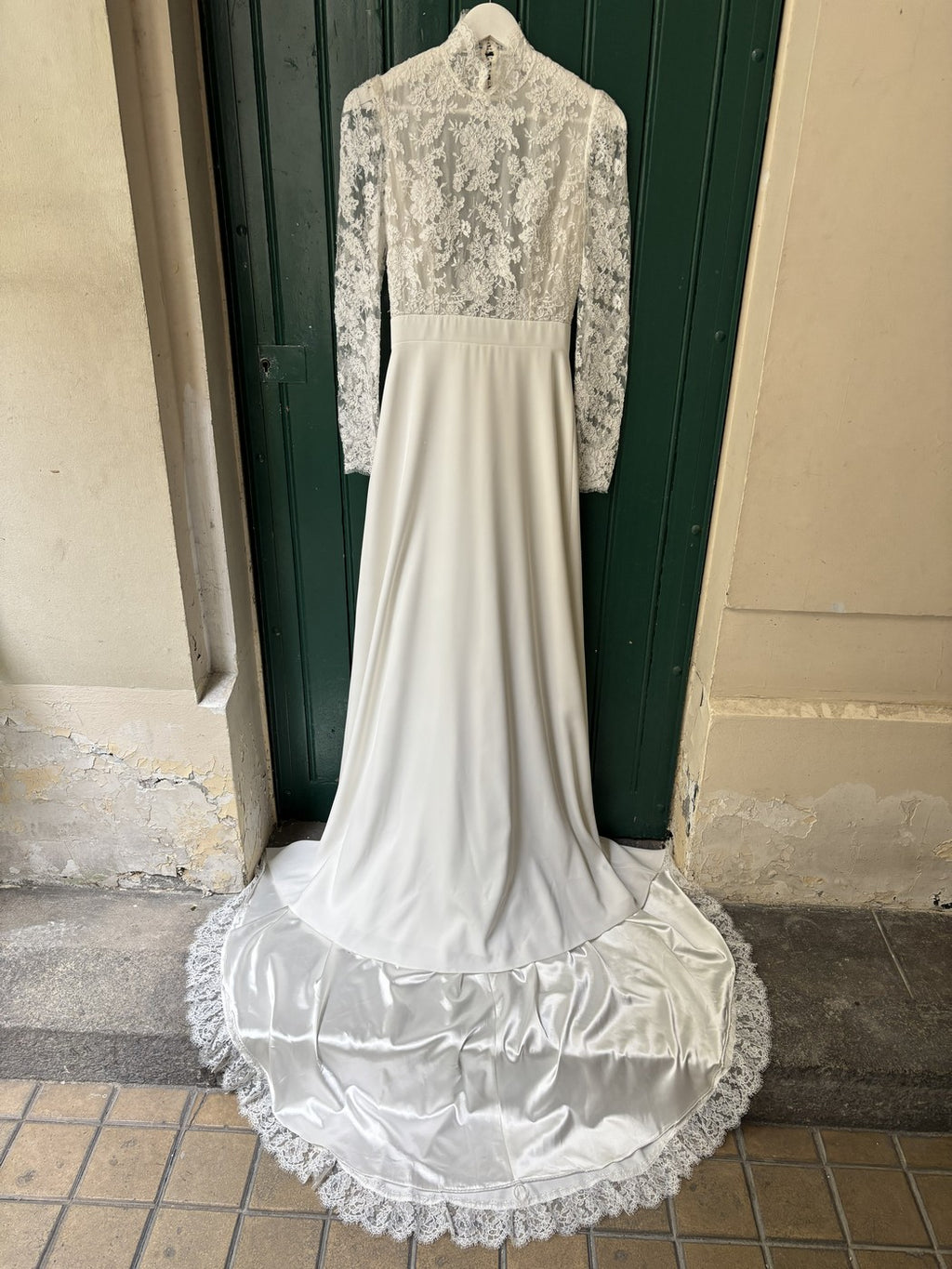 Vestido de novia Ingrid - Blanco seda