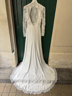 Vestido de novia Ingrid - Blanco seda