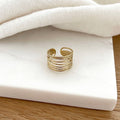 “Sevane” steel ring-Rings-Instants Plaisirs • Jewelry-Instants Plaisirs | Jewelry