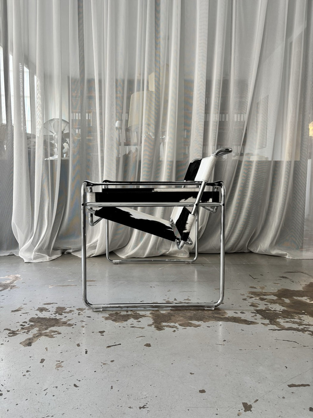 "Wassily" armchair by Marcel Breuer for Gavina