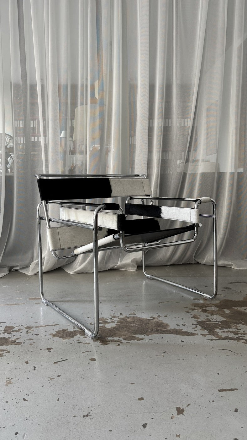 "Wassily" armchair by Marcel Breuer for Gavina