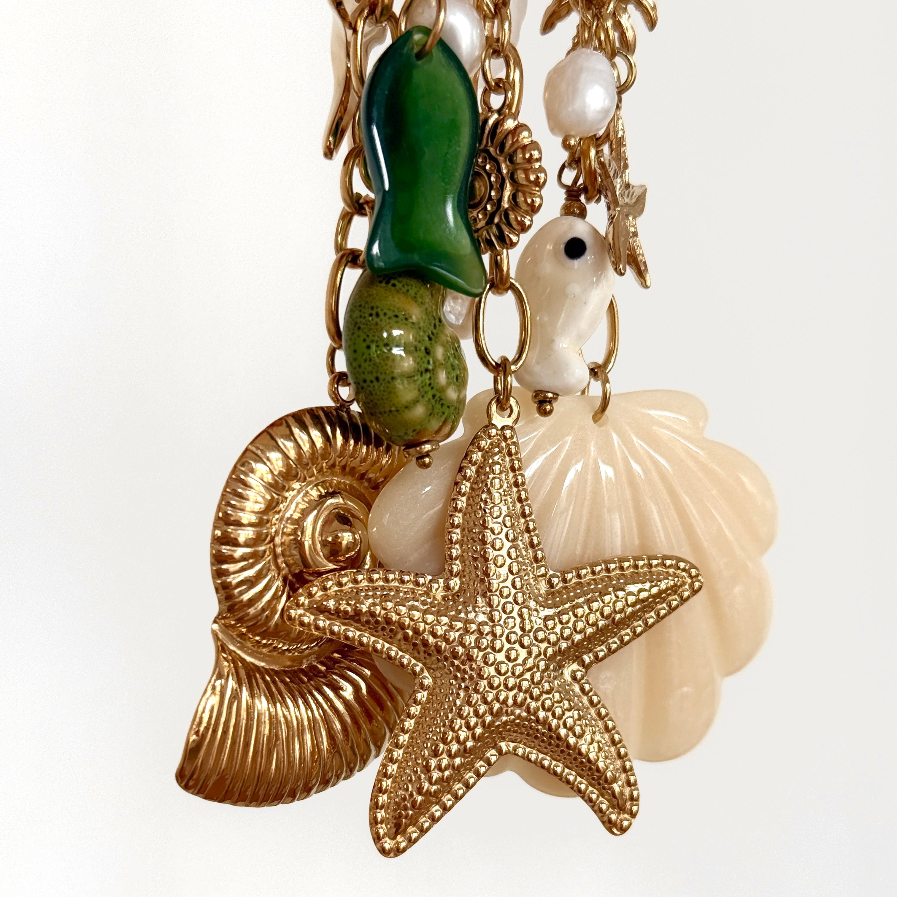 Charm para bolso de acero “Estrella de mar”