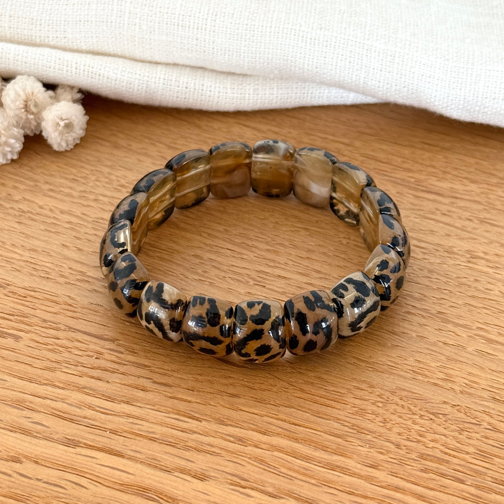 “Alia” Leopard Bracelet