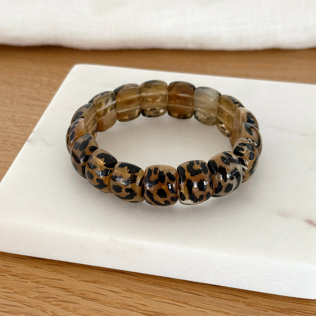 “Alia” Leopard Bracelet